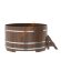 Купель для бани BentWood круглая из мореного дуба Премиум, D1,8 м