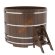 Купель для бани BentWood круглая из мореного дуба Премиум, D1,8 м