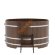 Купель для бани BentWood круглая из мореного дуба Премиум, D1,8 м