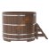 Купель для бани BentWood круглая из мореного дуба Премиум, D1,8 м