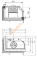 Каминная топка Hitze ALAQS54x39L/R-BD