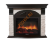 Электрокамин Electrolux EFP/P-3020LS с порталом Firelight Torre 30S, сланец белый, венге