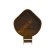 Купель для бани BentWood угловая из морёной лиственницы Рустик, 1,19х1,19 м