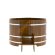 Купель для бани BentWood угловая из морёной лиственницы Рустик, 1,37х1,37 м