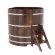 Купель для бани BentWood угловая из морёной лиственницы Премиум, 1,37х1,37 м