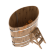 Купель для бани BentWood овальная из дуба Рустик, 1,12х1,83 м