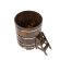 Купель для бани BentWood круглая из сращённой морёной лиственницы, D 1,17м