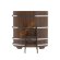 Купель для бани BentWood овальная из мореного дуба Премиум, 0,69х1,31 м