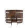 Купель для бани BentWood овальная из мореного дуба Премиум, 0,80х1,42 м