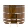 Купель для бани BentWood круглая из морёной лиственницы рустик, D 2,0м