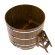Купель для бани BentWood круглая из морёной лиственницы рустик, D 2,0м