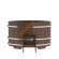 Купель для бани BentWood овальная из мореного дуба Премиум, 0,92х1,66 м