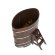 Купель для бани BentWood овальная из мореного дуба Премиум, 1,02х1,68 м