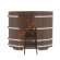 Купель для бани BentWood овальная из мореного дуба Премиум, 1,02х1,68 м