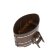 Купель для бани BentWood овальная из мореного дуба Премиум, 1,02х1,68 м