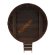 Купель для бани BentWood круглая из морёной лиственницы Премиум, D 2,0м