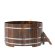 Купель для бани BentWood круглая из морёной лиственницы Премиум, D 2,0м