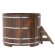 Купель для бани BentWood круглая из морёной лиственницы Премиум, D 2,0м