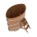 Купель для бани BentWood овальная из дуба Премиум, 1,12х1,83 м