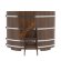 Купель для бани BentWood овальная из мореного дуба Премиум, 1,12х1,83 м
