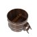 Купель для бани BentWood круглая из морёной лиственницы Премиум, D1,5 м