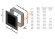 Вентиляционная решетка Kratki 30CX 170х300 мм черный
