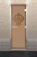 Дверь стеклянная DoorWood Хамам «Версаче» бронза матовая, 1900х700 мм