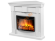 Электрокамин Electrolux EFP/P-2520LS с порталом Firelight Colonna 25U угловой, белый