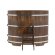Купель для бани BentWood овальная из сращённой морёной лиственницы, 1,08х1,75 м