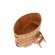 Купель для бани BentWood овальная из сращённой лиственницы, 1,12х1,83 м