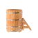 Купель для бани BentWood овальная из сращённой лиственницы, 1,12х1,83 м