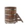 Купель для бани BentWood овальная из сращённой морёной лиственницы, 1,12х1,83 м