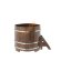 Купель для бани BentWood овальная из сращённой морёной лиственницы, 1,12х1,83 м