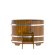 Купель для бани BentWood овальная из морёной лиственницы Рустик, 0,69х1,31 м