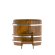 Купель для бани BentWood овальная из морёной лиственницы Рустик, 0,76х1,16 м