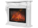 Электрокамин Electrolux EFP/P-3020LS с порталом Firelight Ovatio 30, белый