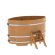 Купель для бани BentWood овальная из лиственницы Премиум, 1,12х1,83 м
