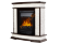 Электрокамин Electrolux Classic EFP/P-1020LS с порталом Firelight Scala Classic, сланец белый, темный дуб