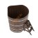 Купель для бани BentWood угловая из морёного дуба Премиум, 1,37х1,37 м