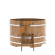 Купель для бани BentWood круглая из дуба рустик, h 1000мм