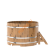 Купель для бани BentWood круглая из дуба Рустик, D1,5 м