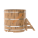 Купель для бани BentWood круглая из дуба Рустик, D1,5 м
