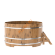 Купель для бани BentWood круглая из дуба Рустик, D1,8 м