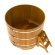 Купель для бани BentWood круглая из лиственницы рустик, D 2,0м